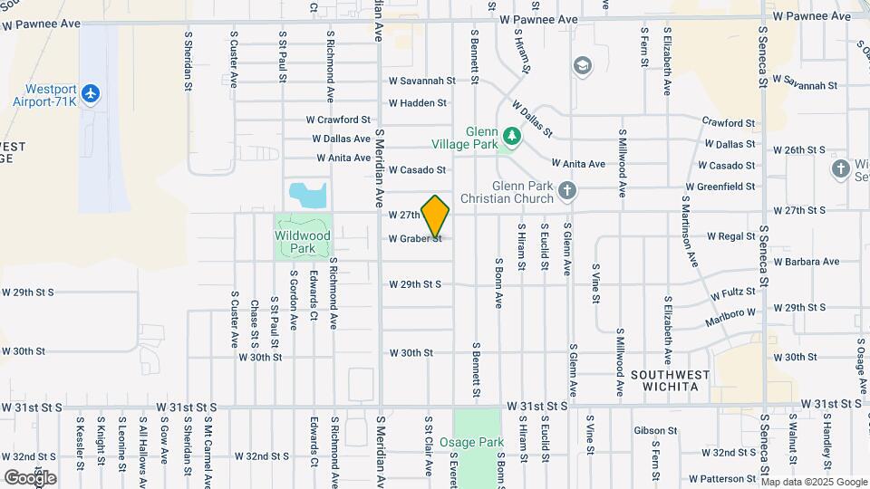 2221 W Graber St Mapa y Detalles de la Ubicación