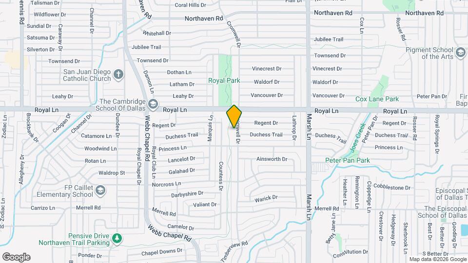 10711 Cromwell Dr Map and Location Details