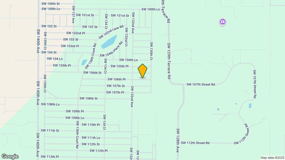 13056 SW 106th Pl Map and Location Details