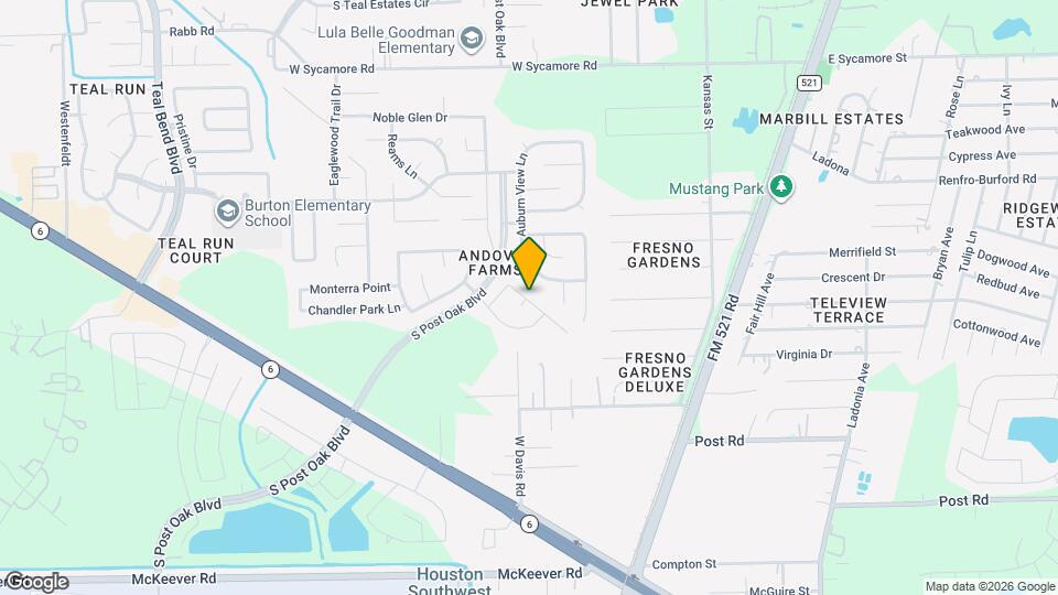 1014 Cavern Brook Ln Map and Location Details