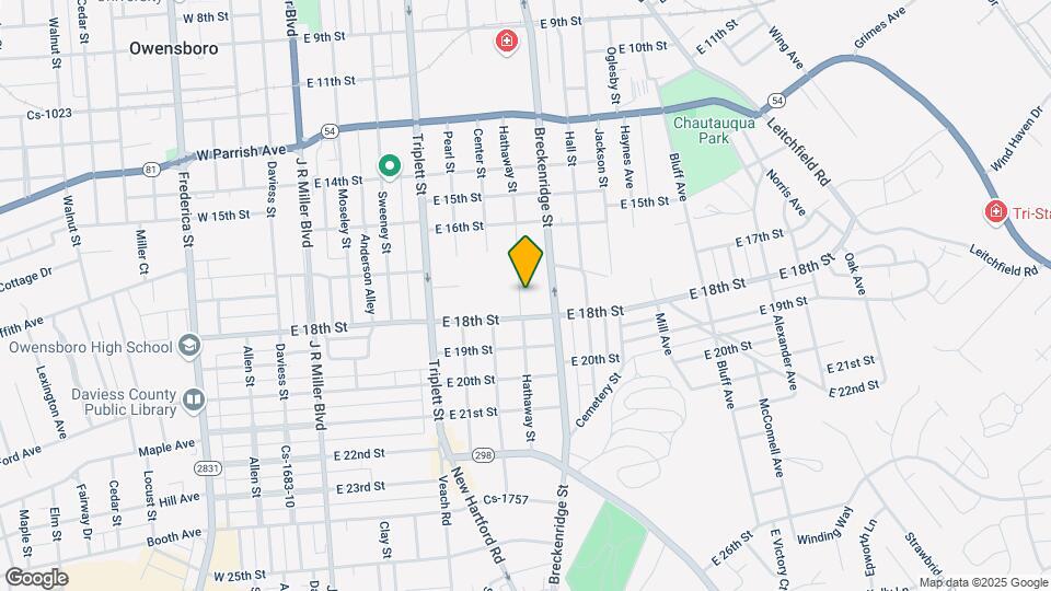 1729 Virginia Ct Map and Location Details