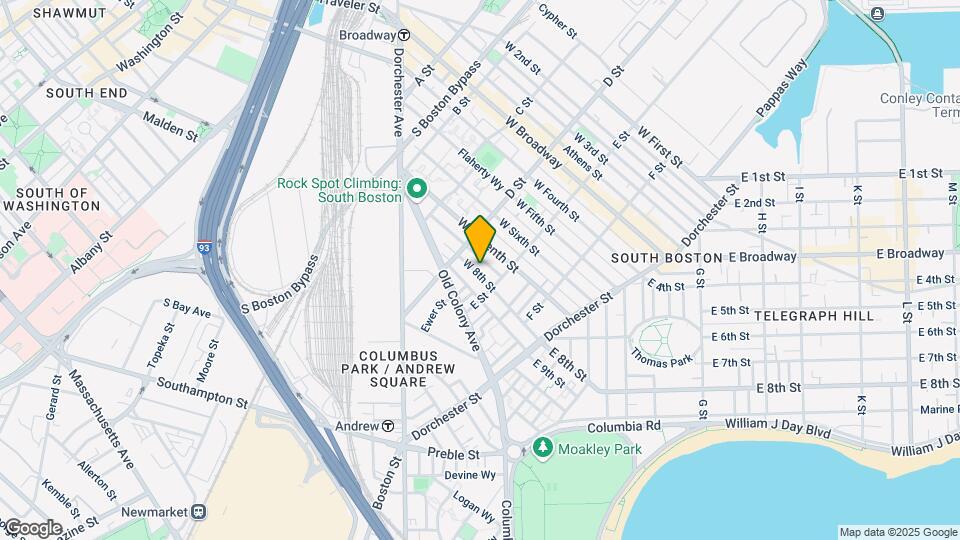 132 W 8th St, Unit 3 Map and Location Details