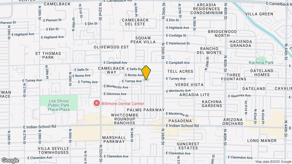 4341 N 35th St Map and Location Details