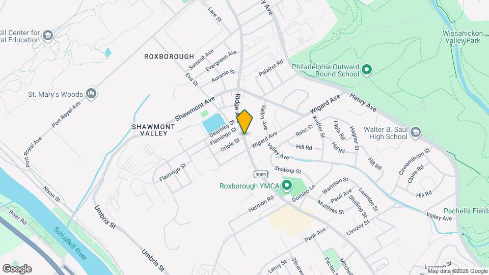 7523 Ridge Ave Map and Location Details