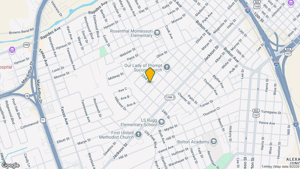 506 23rd St Mapa y Detalles de la Ubicación