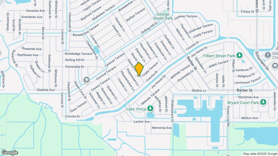 1565 Glentry Ln Mapa y Detalles de la Ubicación