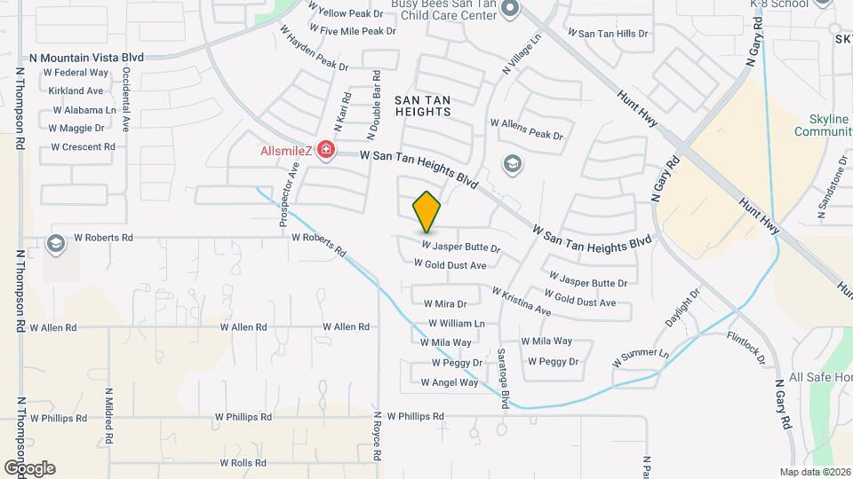 2894 W Jasper Butte Dr Map and Location Details