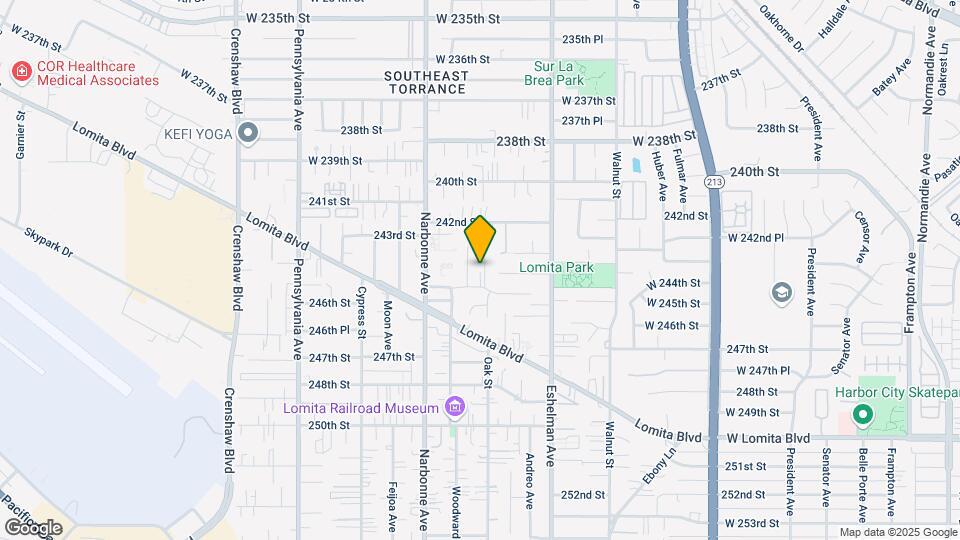2111 245th St Map and Location Details