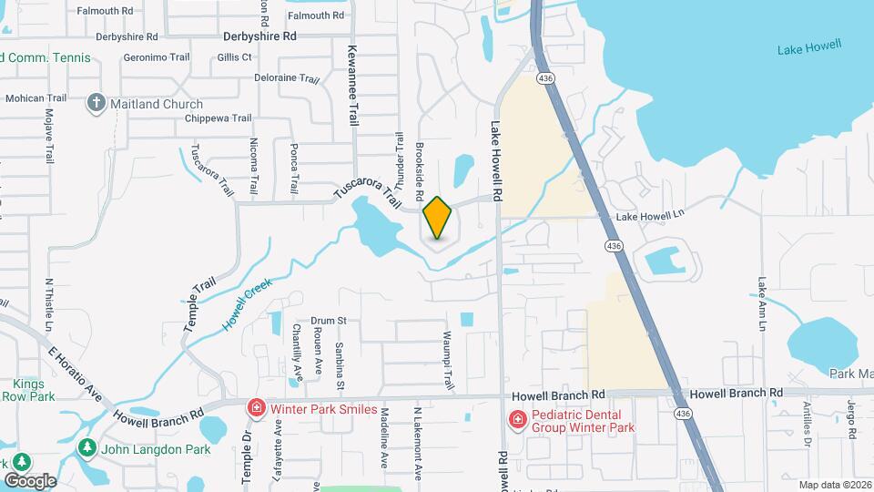 521 Brookside Cir Map and Location Details