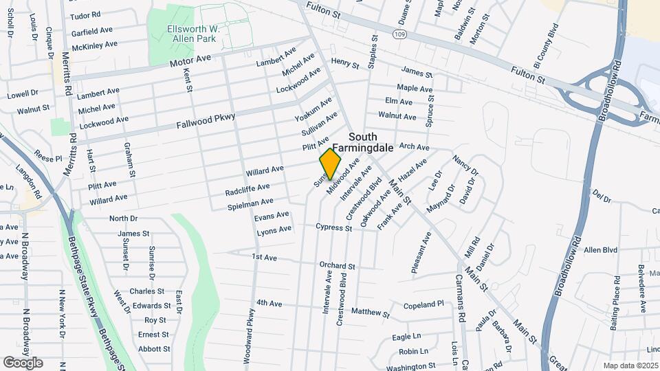 35 Midwood Ave Map and Location Details