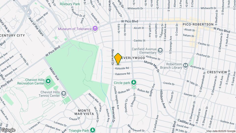 9617 Kirkside Rd Map and Location Details