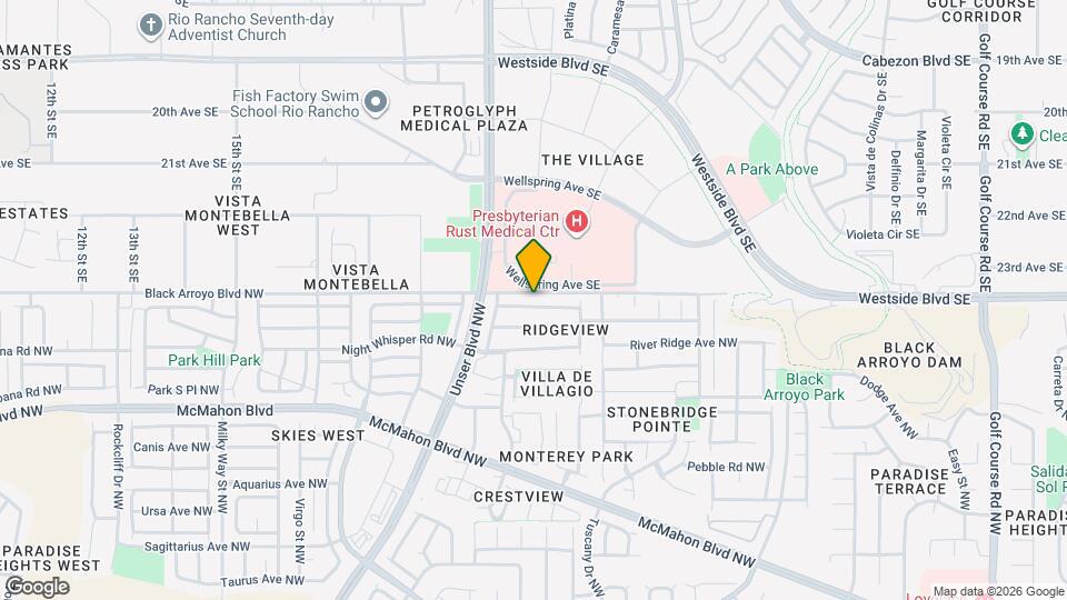5609 Crown Ridge Rd NW Map and Location Details