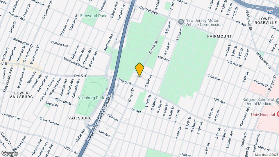 360 Grove St Map and Location Details