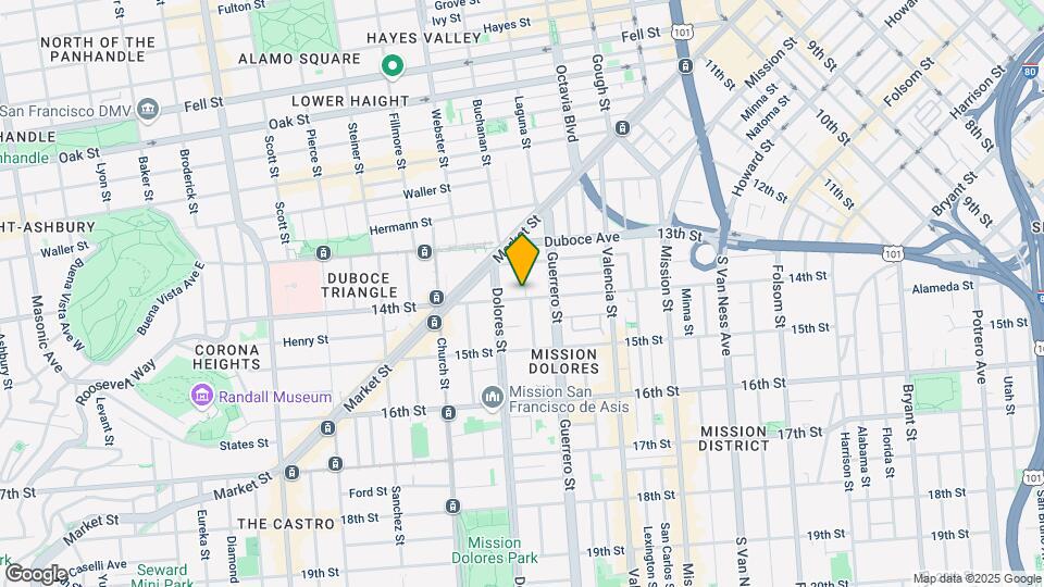 552 14th St Map and Location Details