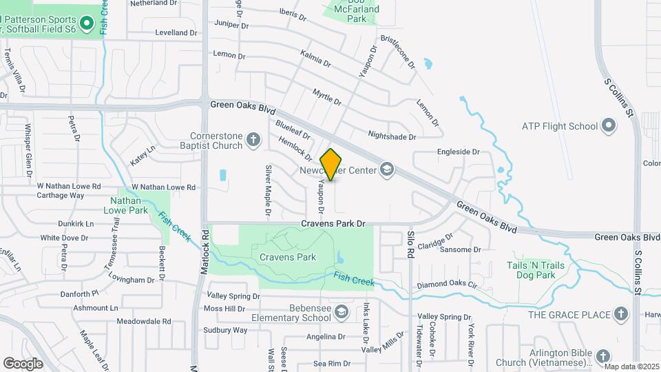 5504 Blue Spruce Dr Map and Location Details