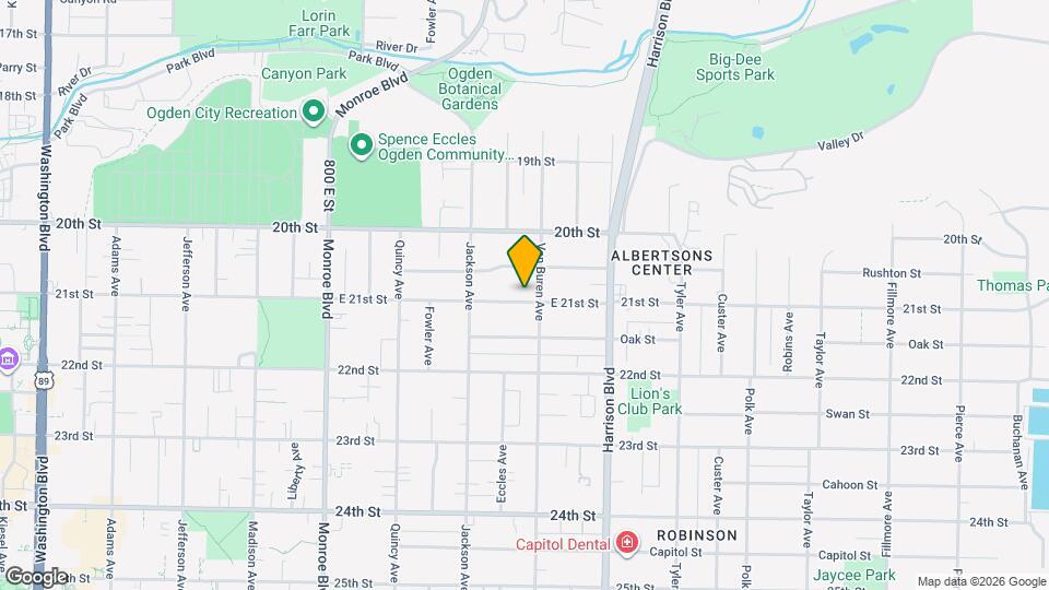 1070 E 21st St, Unit 1070 Map and Location Details