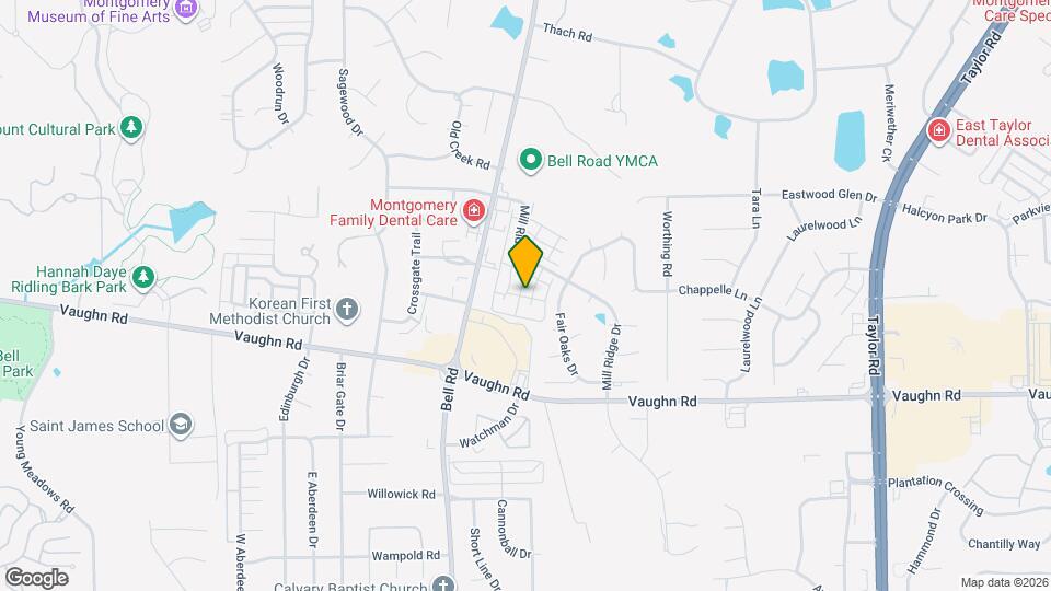 2638 Queens Hollow Ct Mapa y Detalles de la Ubicación