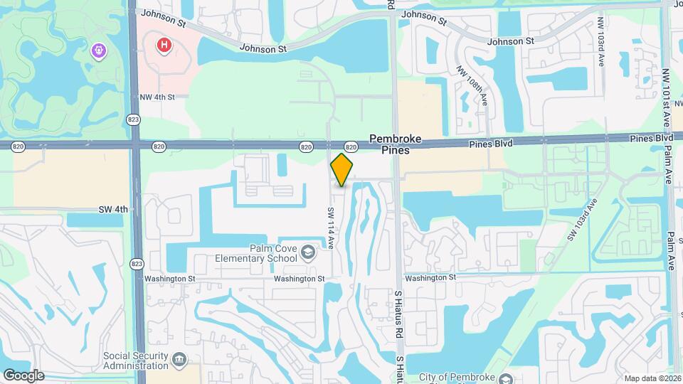 11361 SW 3rd St, Unit 11361 Mapa y Detalles de la Ubicación