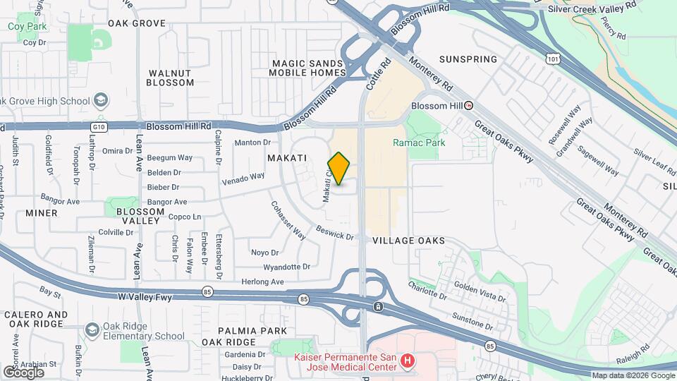 5705 Makati Cir Map and Location Details