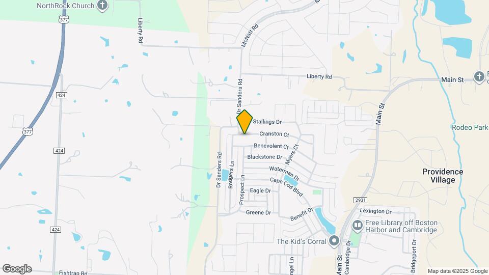 8920 Cranston Ct Map and Location Details