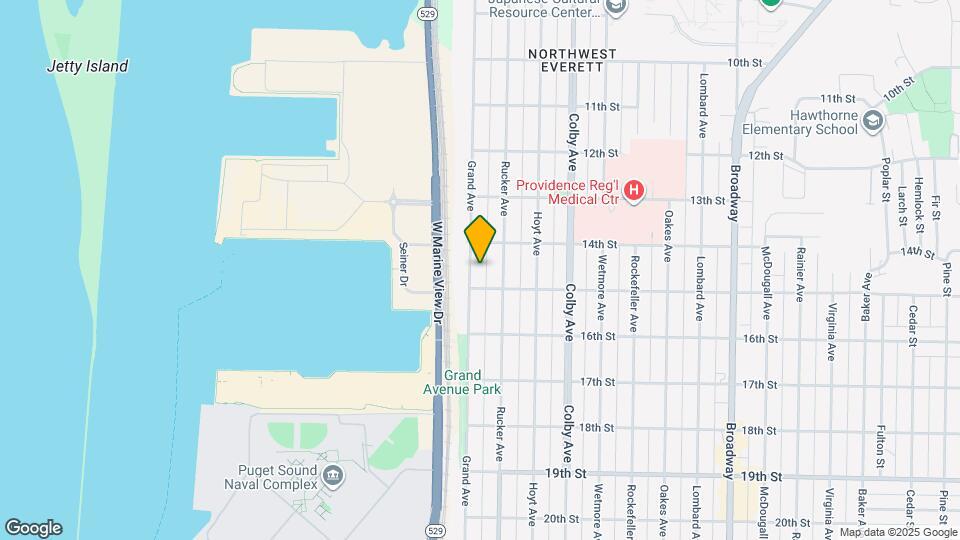 1421 Grand Ave Map and Location Details