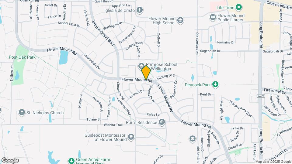 3616 Gaitland Cir Map and Location Details