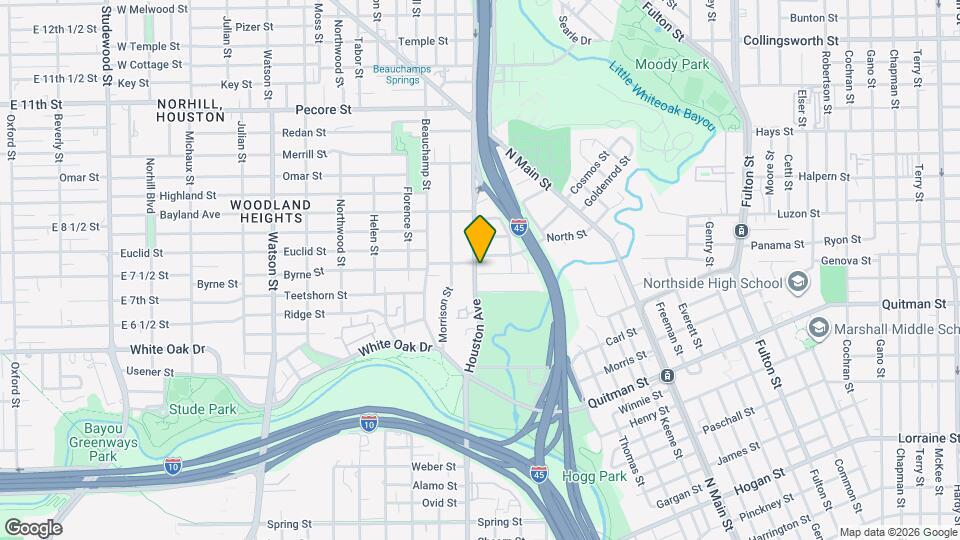 2902 Houston Ave Map and Location Details
