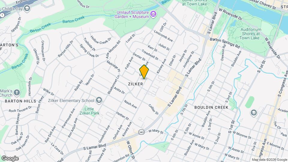 1306 Oxford Ave Map and Location Details