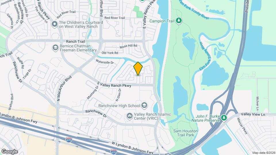 8611 Ironwood Dr Map and Location Details