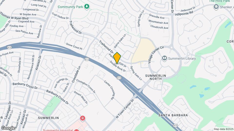 9760 Double Rock Dr Map and Location Details