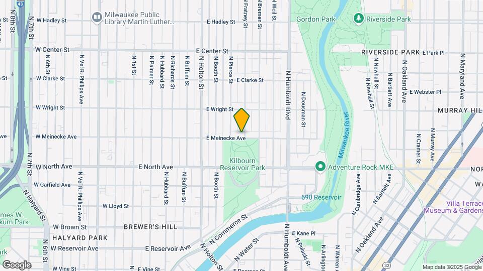 730 E Meinecke Ave Mapa y Detalles de la Ubicación