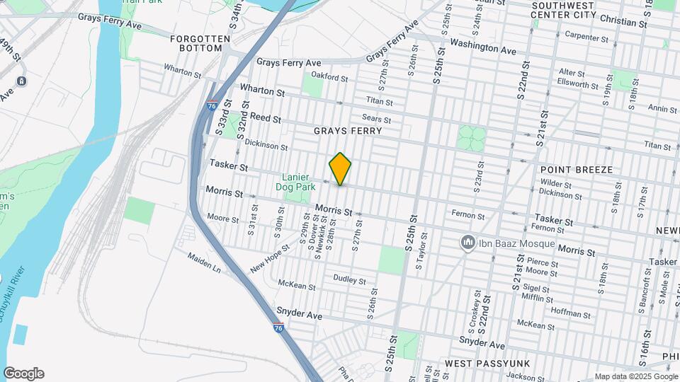 1609 S 28th St Map and Location Details