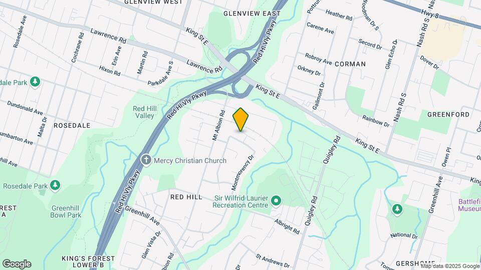 270 Montmorency Dr Map and Location Details