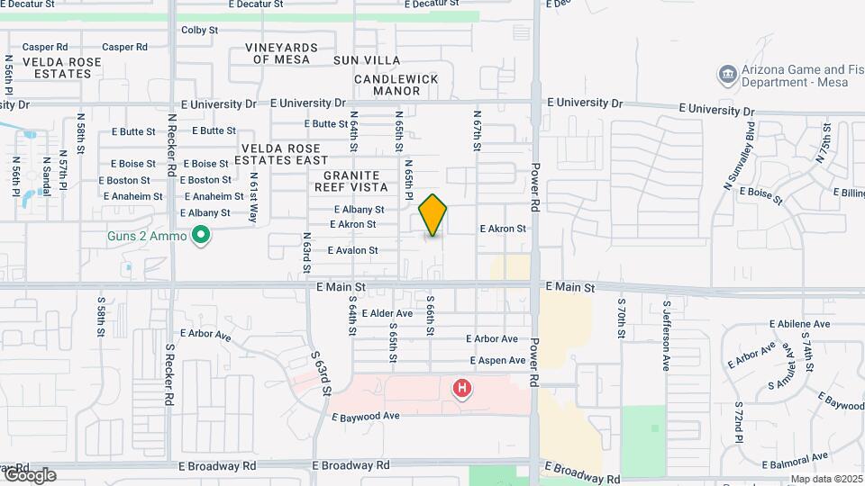 115 N Ramada Cir Map and Location Details
