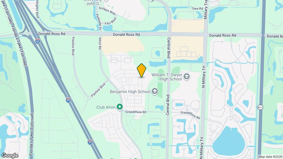 1127 Faulkner Ter Map and Location Details