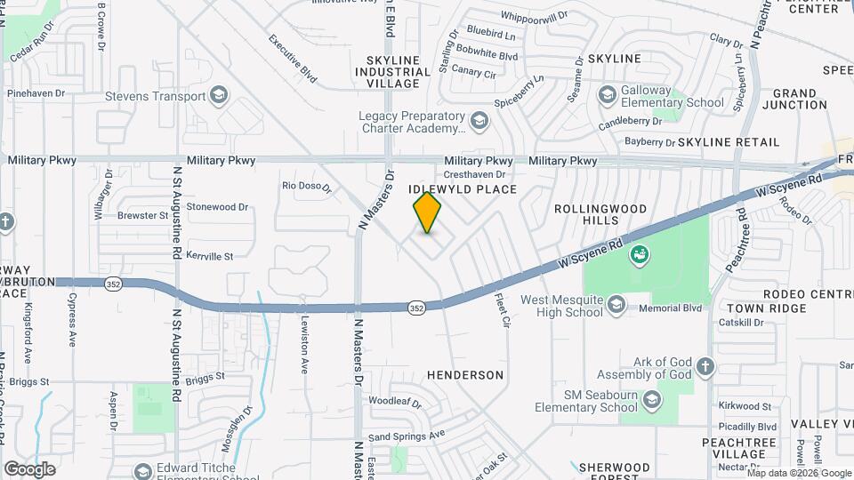 2821 Robin Ln Map and Location Details