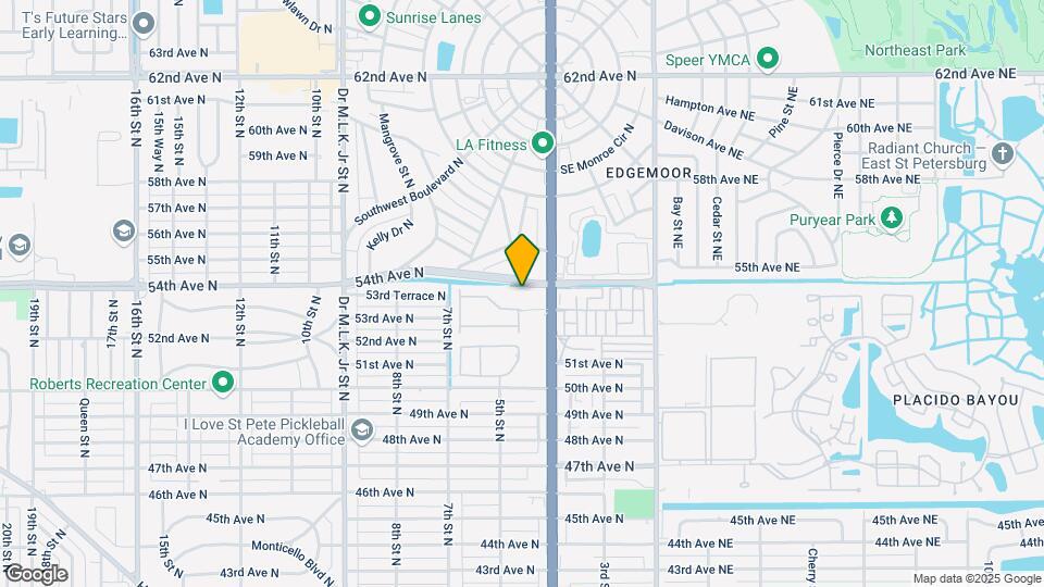 433 53rd Ave N Map and Location Details