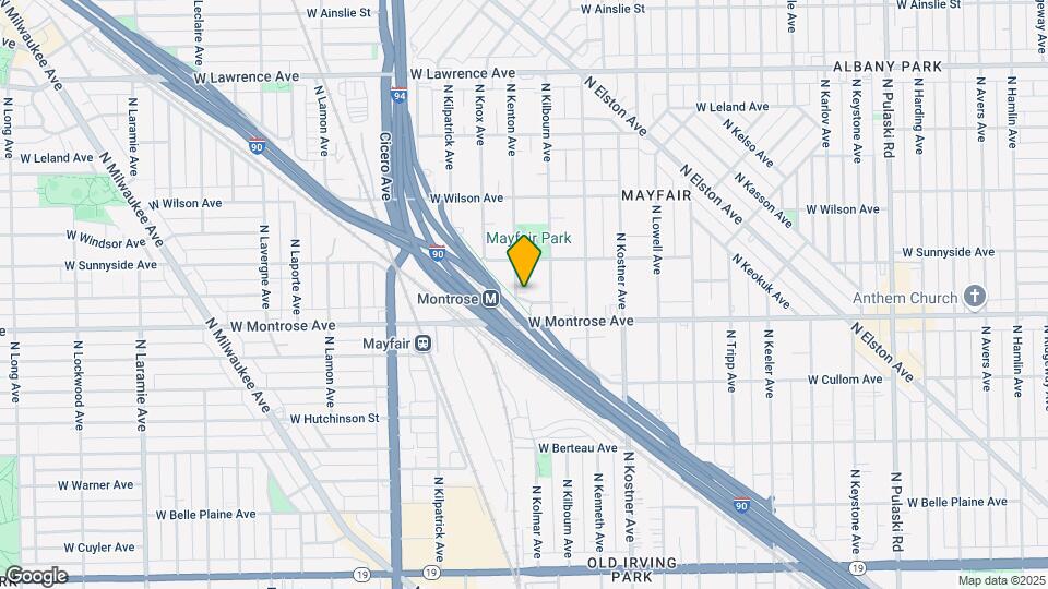 4425 N Kenton Ave, Unit 2nd Kenton Map and Location Details