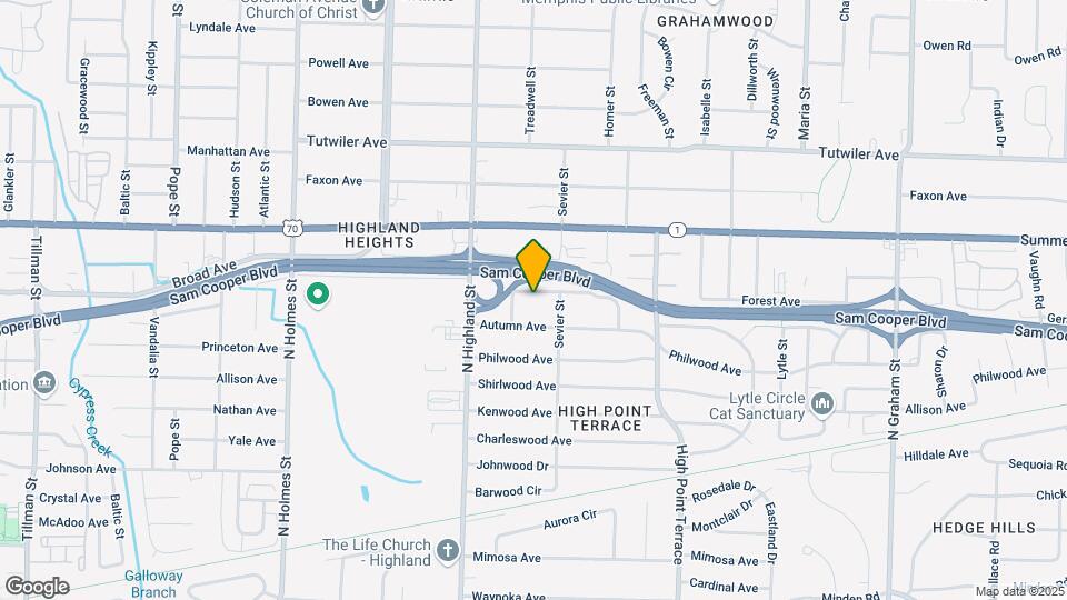 3573 Galloway Ave Map and Location Details