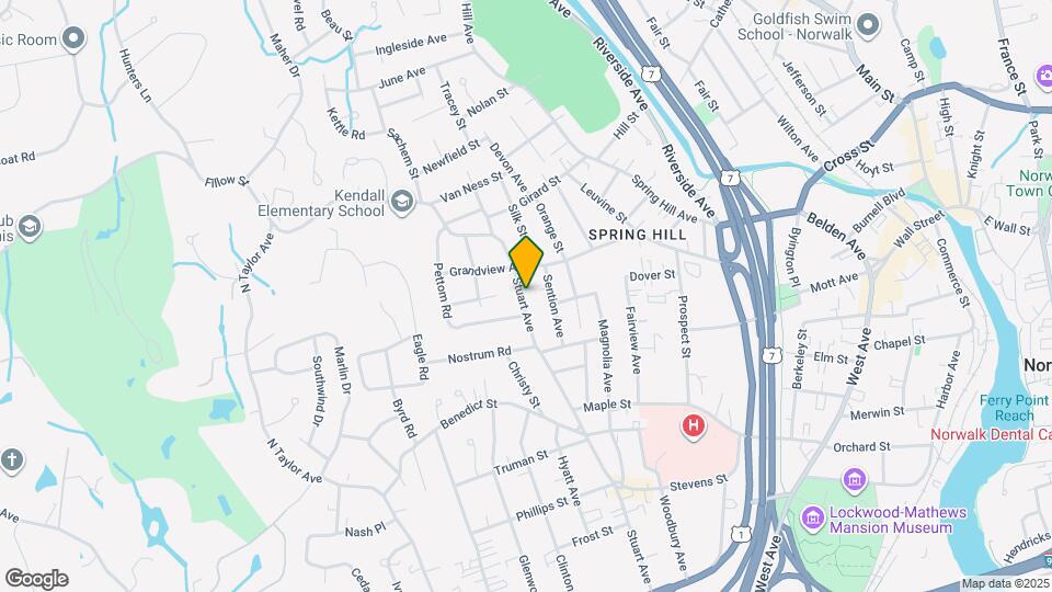 140 Stuart Ave Map and Location Details