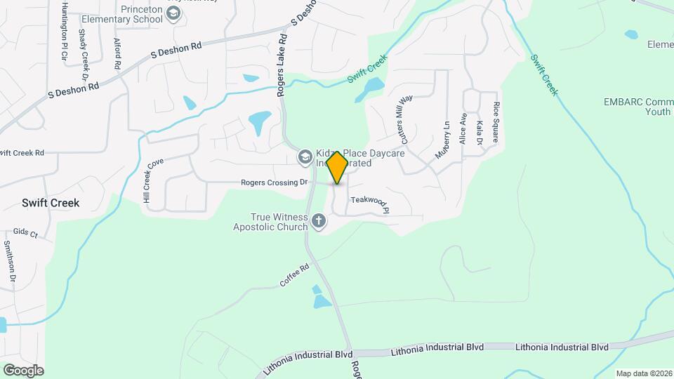 1522 Cutters Mill Dr Map and Location Details