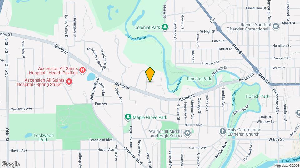 1131 Colonial Dr E Map and Location Details