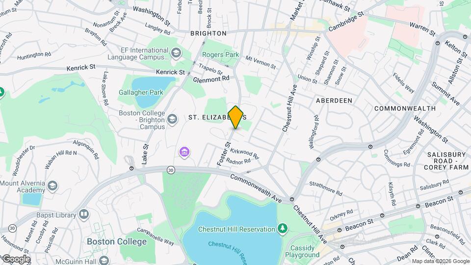 232 Foster St, Unit 4 Map and Location Details