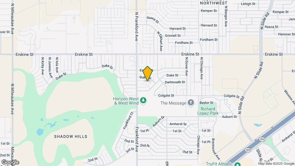5730 Dartmouth Dr Map and Location Details