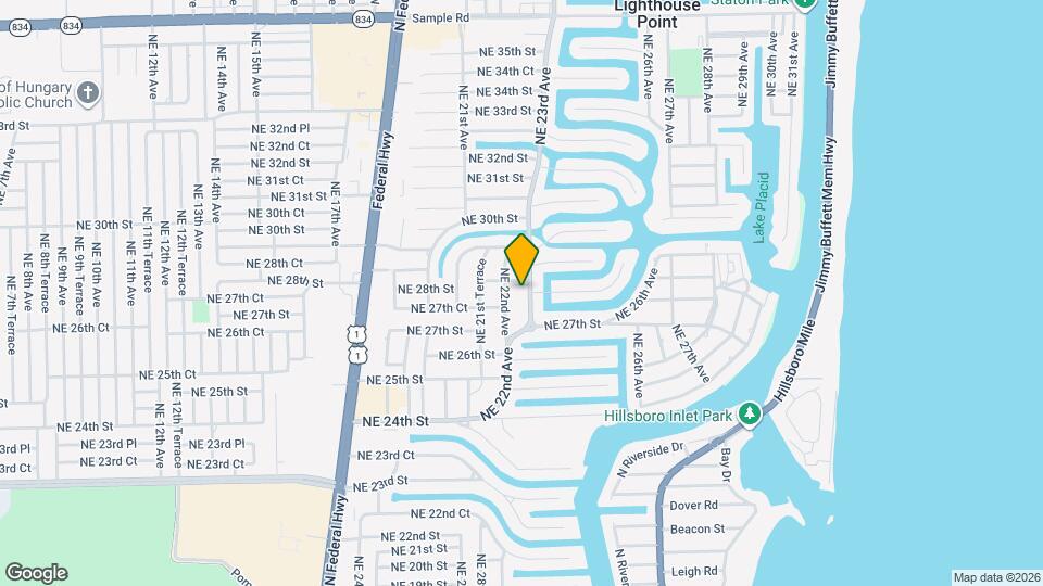 2765 NE 23rd Ave Map and Location Details