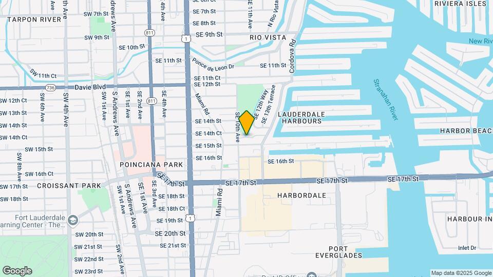 1050 SE 14th Pl, Unit 15B Map and Location Details