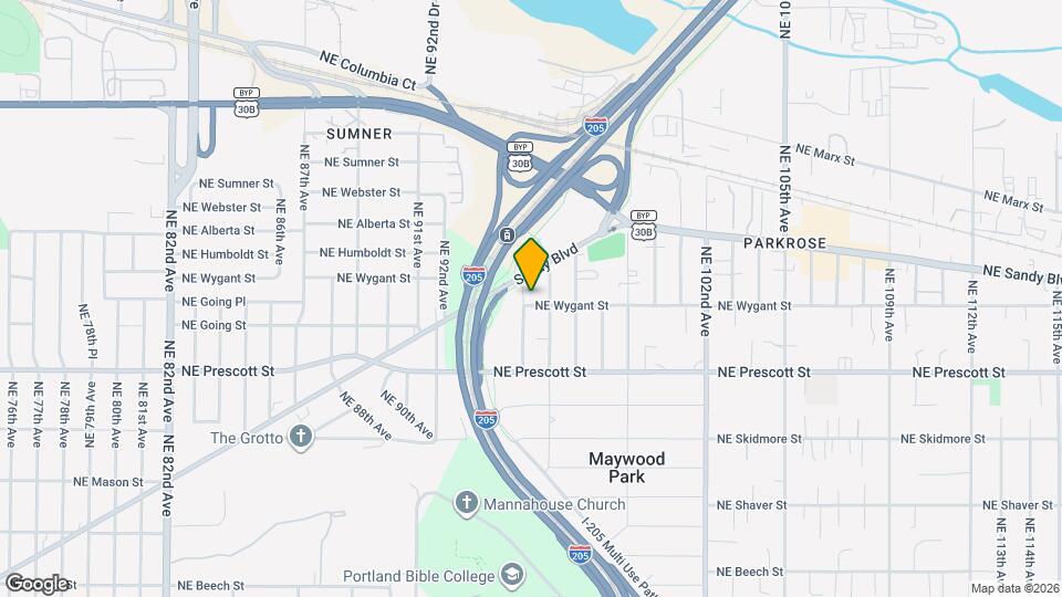 4704 NE 95th Ave Map and Location Details