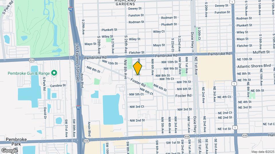 725 NW 7th Ave, Unit 3 Map and Location Details