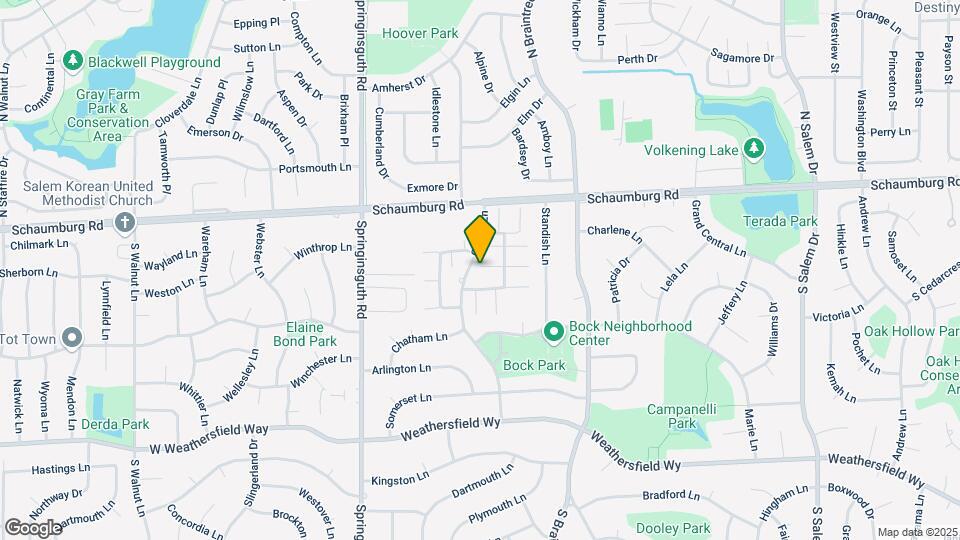 1335 Forestdale Ct Map and Location Details