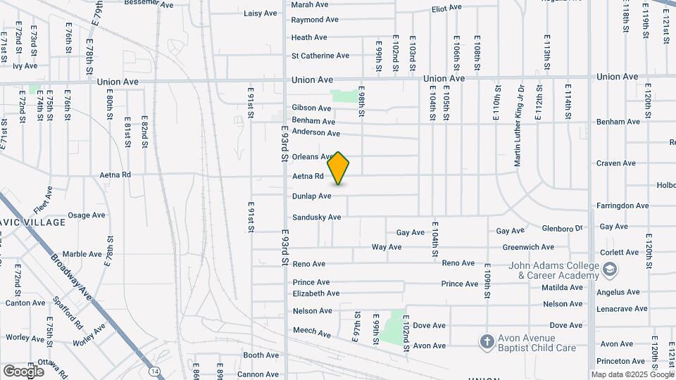 9611 Dunlap Ave Map and Location Details